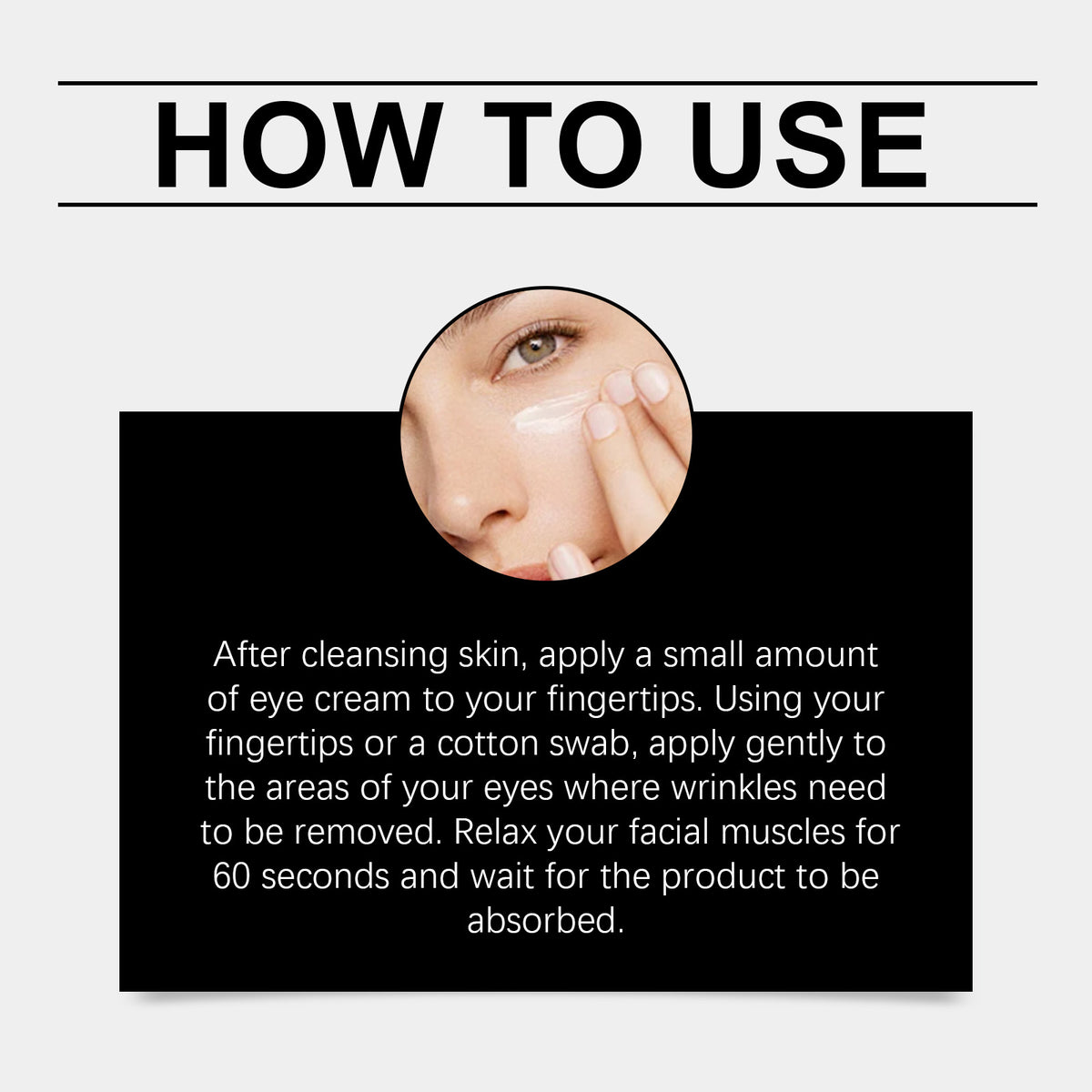OUHOE Firming Eye Cream — Instant Lift & Line Softening