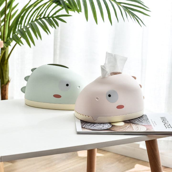 Cute Dinosaur Tissue Box for Living Room Decor