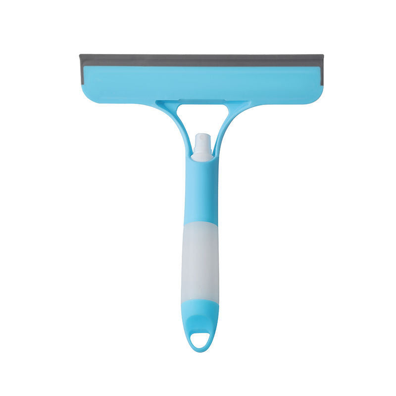 3-in-1 Window Cleaning Tool — Spray, Scrape & Wipe