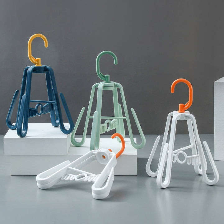 Rotating Balcony Shoe Drying Rack for Sneakers and Slippers