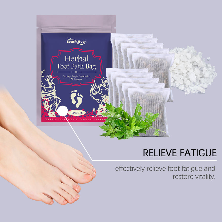 Herbal Foot Soak Bags for Tired, Cold Feet Relief