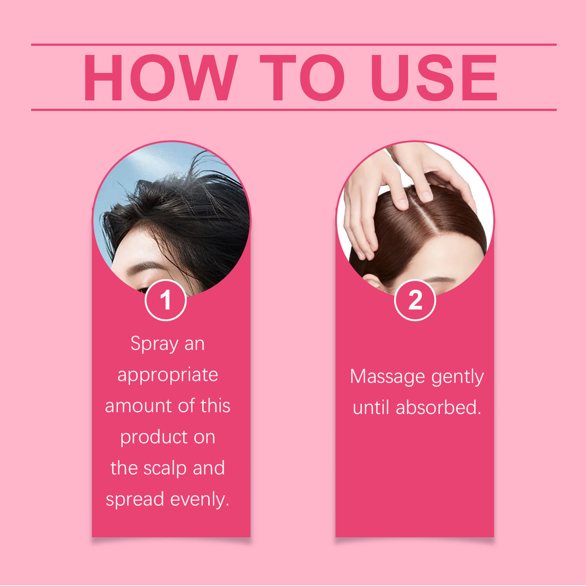 Hair Growth Spray for Smoother, Fuller-Looking Hair