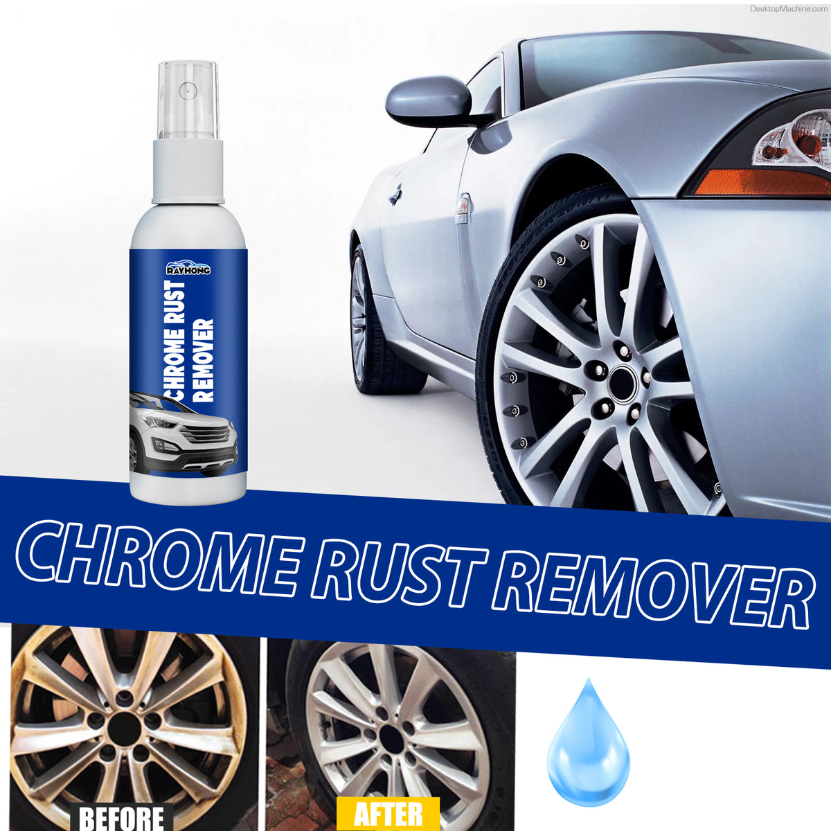 Chrome Rust Remover Spray for Brighter Metal Surfaces