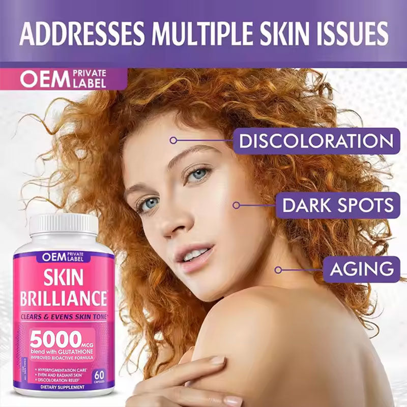 Glutathione Skin Lightening Pills — Even Tone & Spot Removal