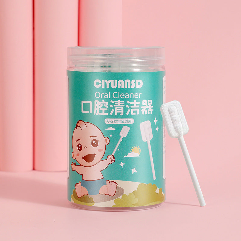 Baby Oral Cleaner Swabs - Gentle Gauze Toothbrush 30pk