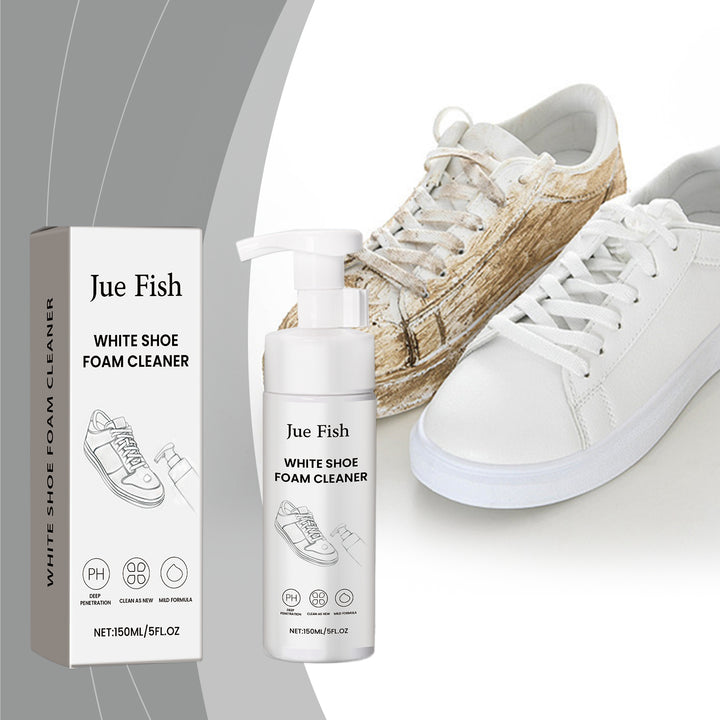 White Shoe Foam Cleaner for Quick Wash-Free Touch-Ups