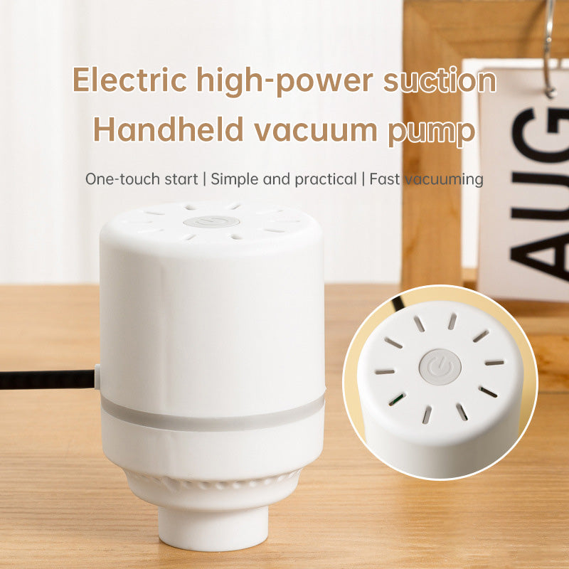 Electric Vacuum Pump for Storage Bags: Shrink Clothes Fast