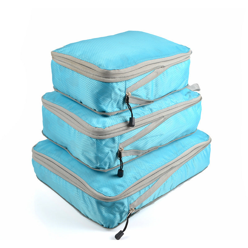 Travel Packing Cubes Set: Compress and Organize Luggage