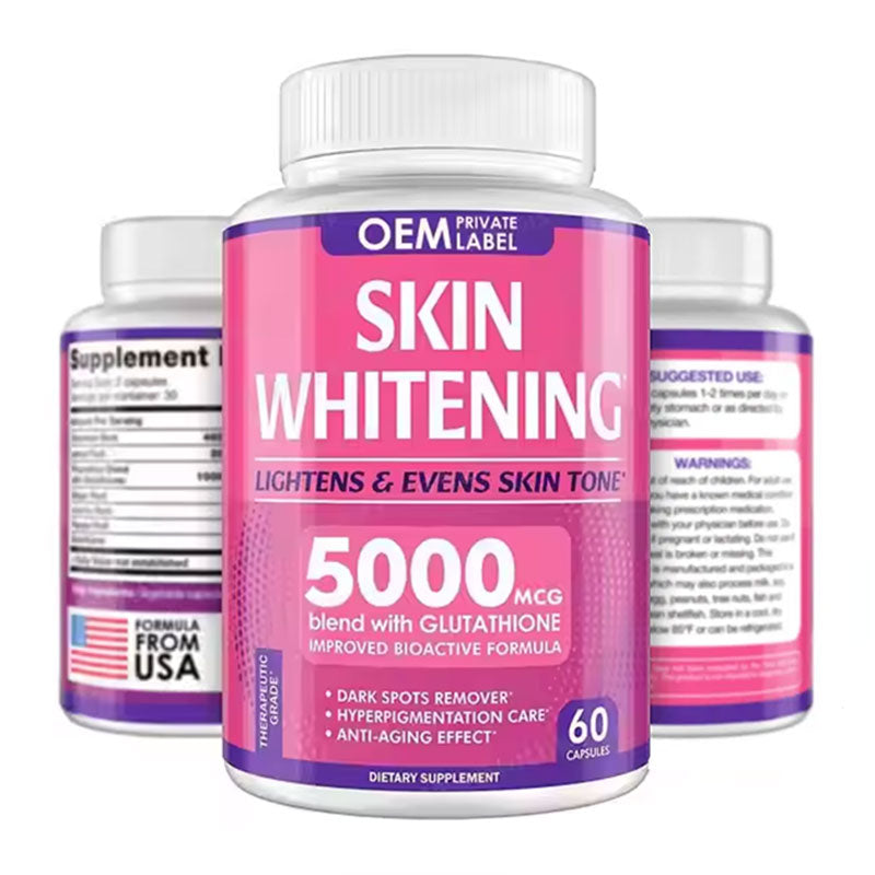 Glutathione Skin Lightening Pills — Even Tone & Spot Removal