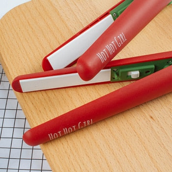 Portable Mini Hair Straightener for Travel Touch-Ups