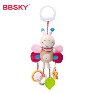 Baby Hanging Plush Wind Chime Toy – Cute Animal Charm