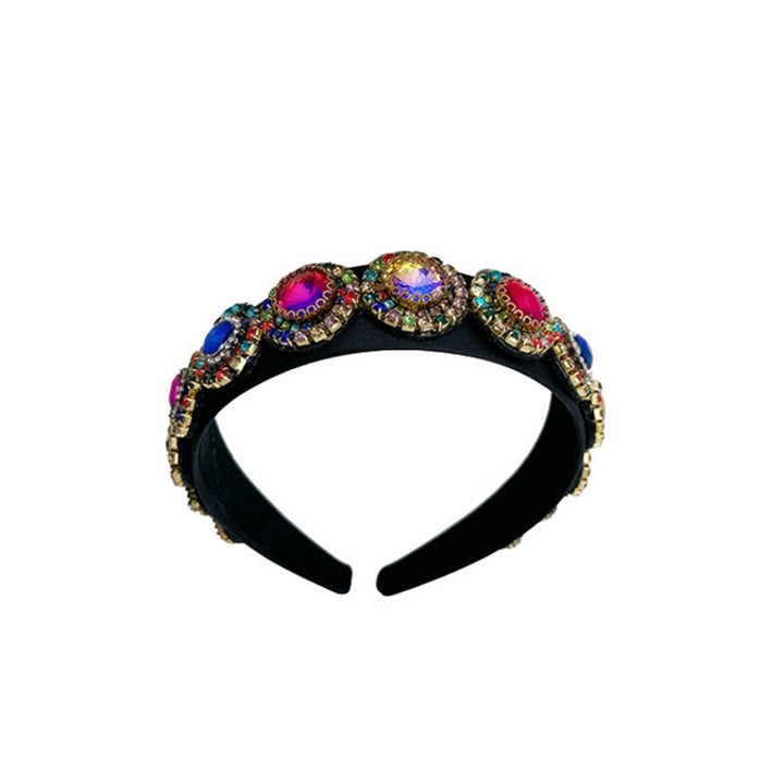 Jewel-Encrusted Statement Headband for Glamorous Style