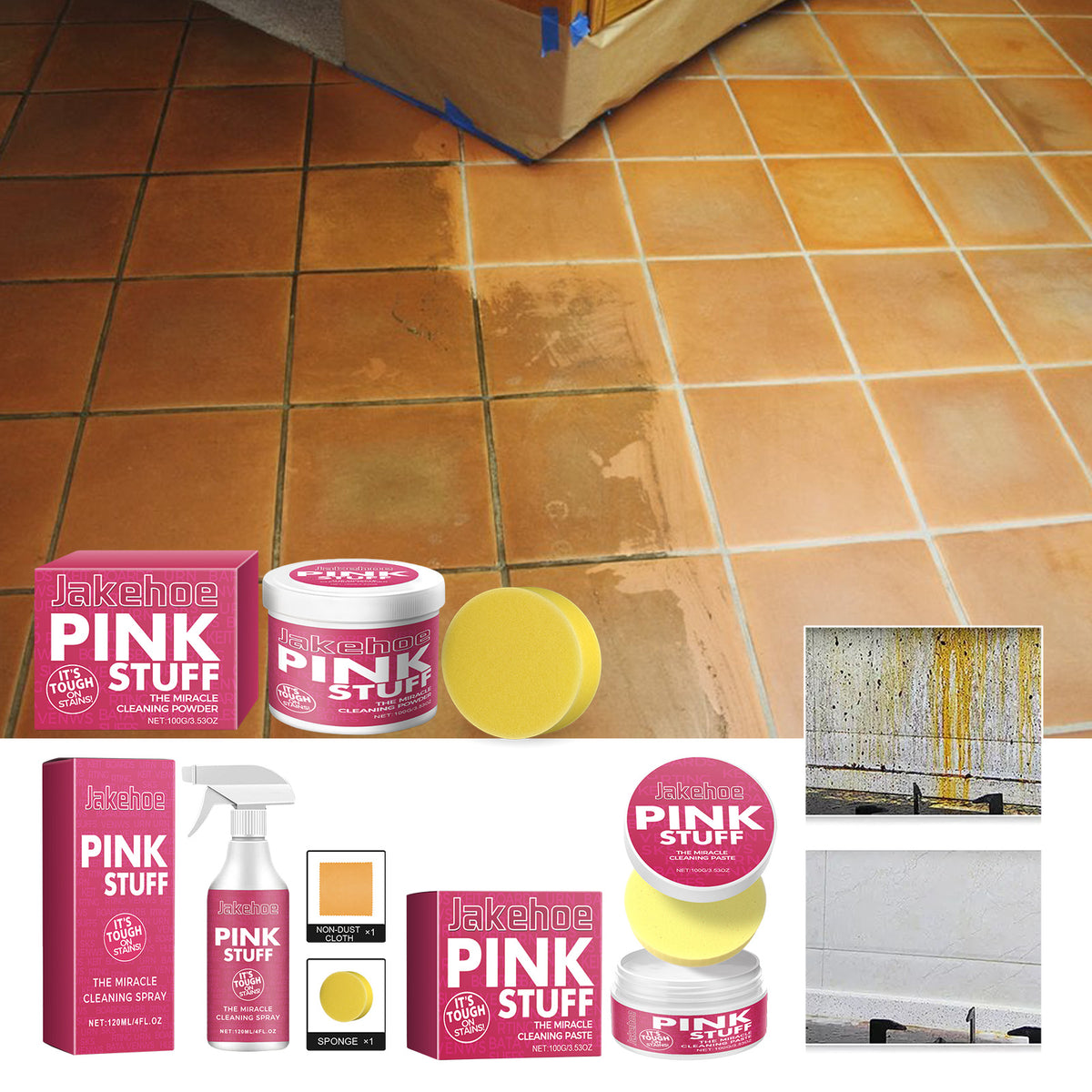 Miracle Cleaning Paste for Kitchen Grease and Grime