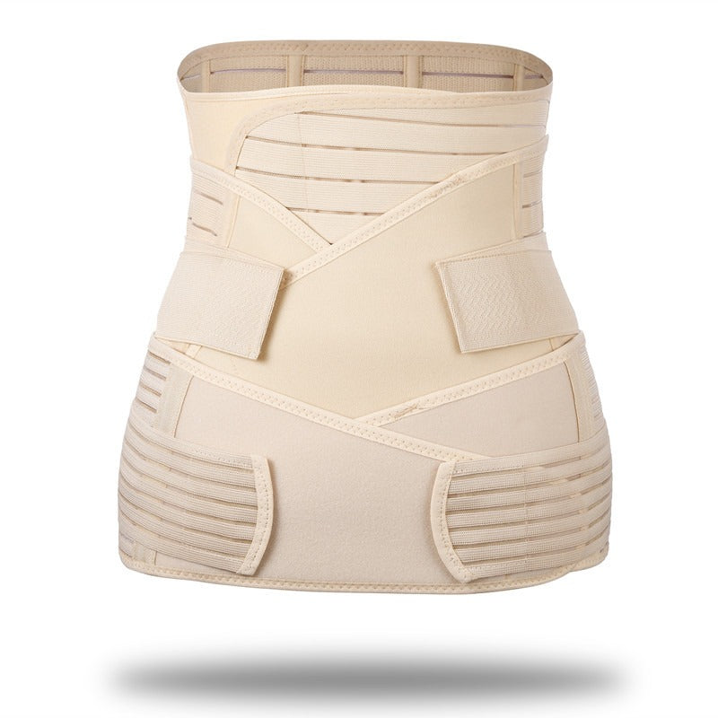 Postpartum Abdominal Binder — 3-Piece Breathable Support