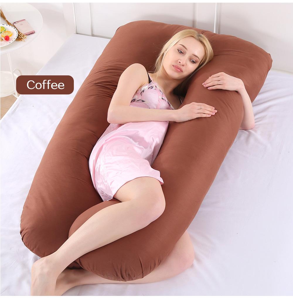 Pregnancy Pillow for Side Sleepers Full-Body Support