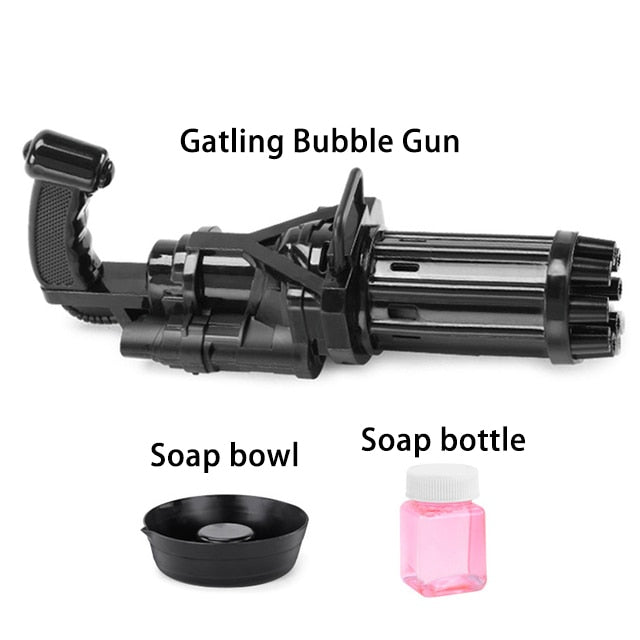 Kids Bubble Machine Toy With Easy One-Button Start