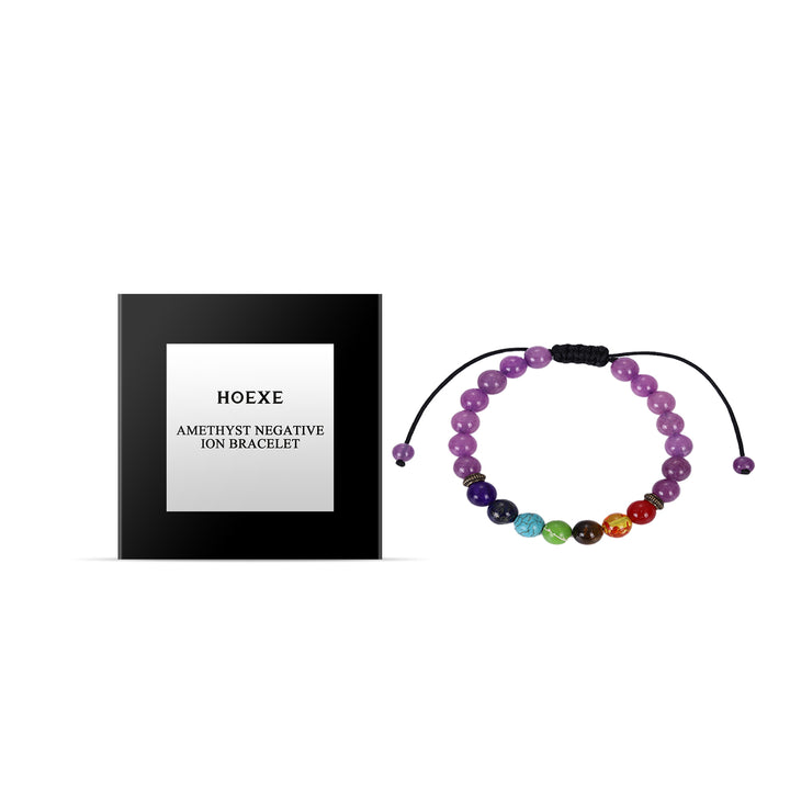 Adjustable Amethyst Bracelet for Colorful Everyday Style
