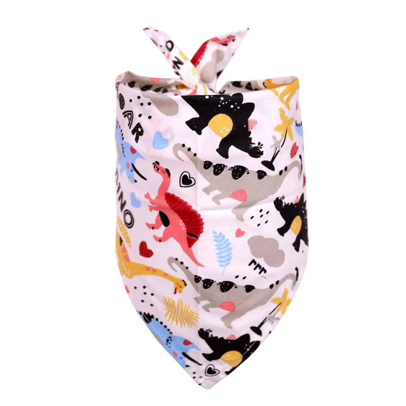 Cotton Pet Bandana Scarf for Playful Summer Style