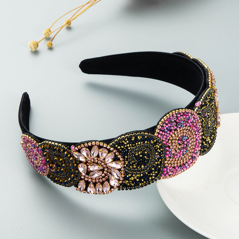 Statement Rhinestone Headband — Party-Ready Glamour