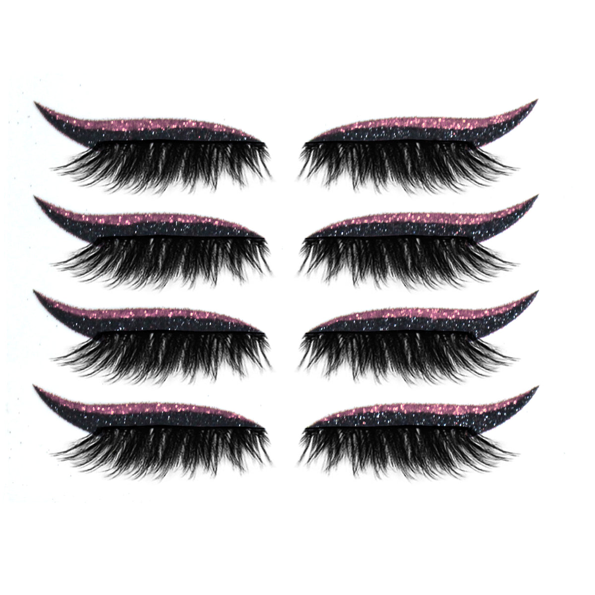 Self-Adhesive Eyeliner Stickers for Fast Glitter Looks