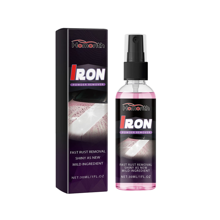 Iron Powder Remover Spray for Wheels and Metal Rust