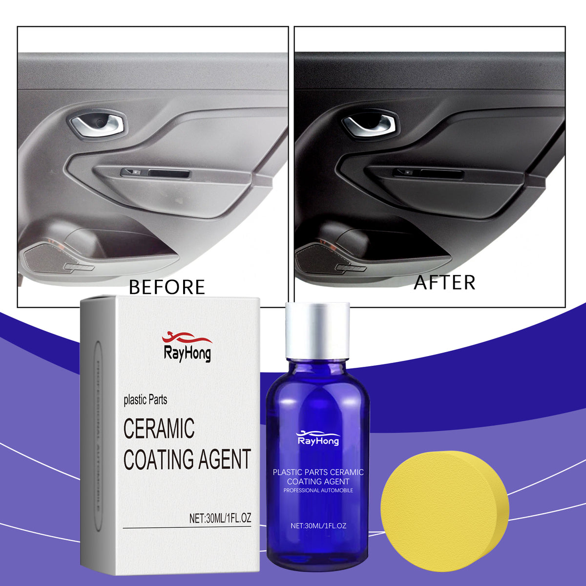 Automotive Plastic Coating for Trim Protection Care