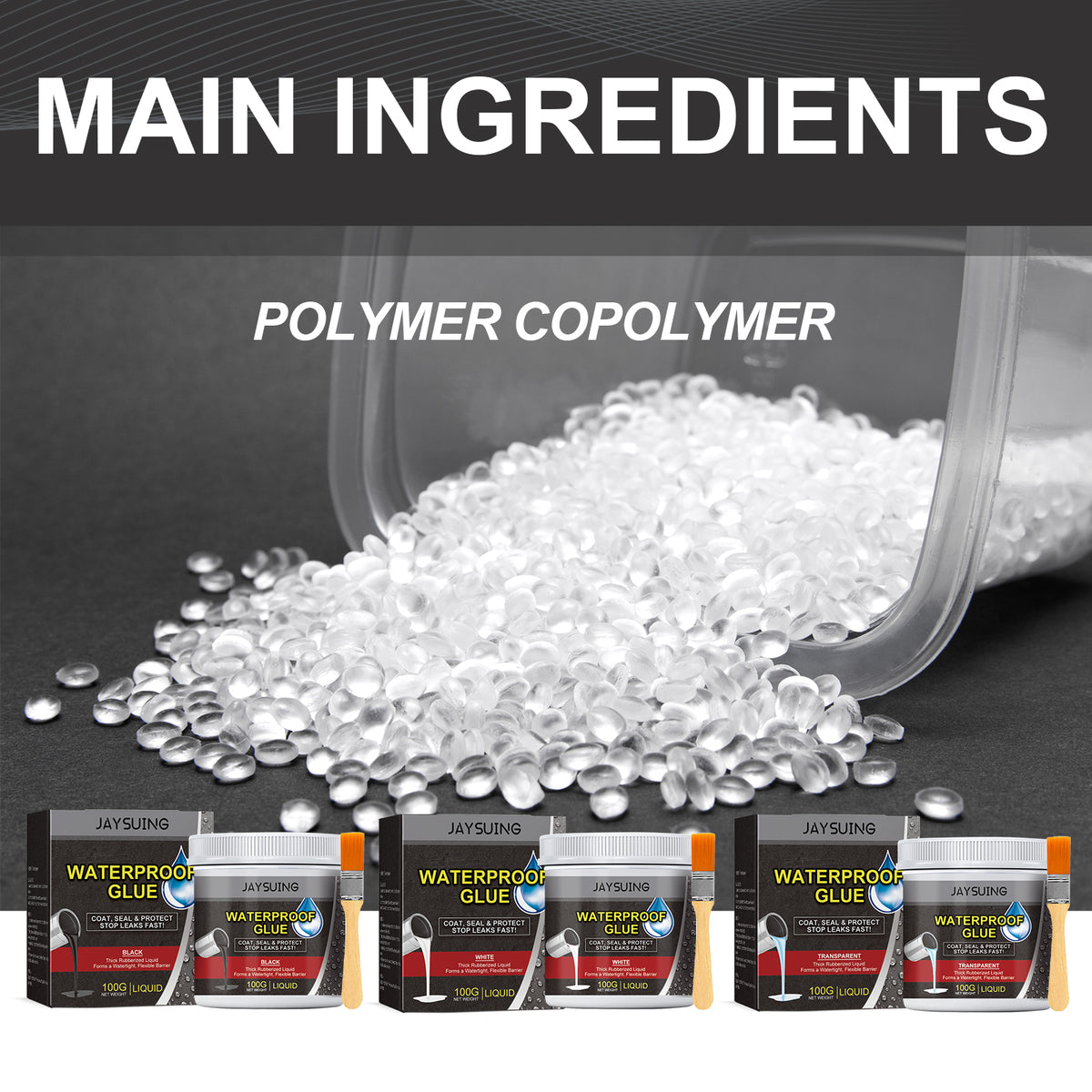 Waterproof Repair Glue for Fast, Leak-Proof Surface Sealing