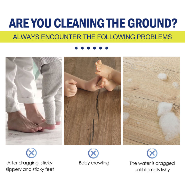 Enzyme Floor Cleaner Pods — No Sticky Residue, 10 Pack