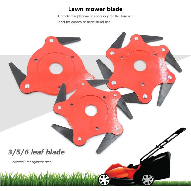Trimmer Brush Cutter Blade Head: Manganese Steel Blades