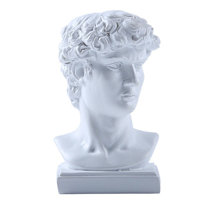 David Bust Sculpture: Classical Style for Small Spaces