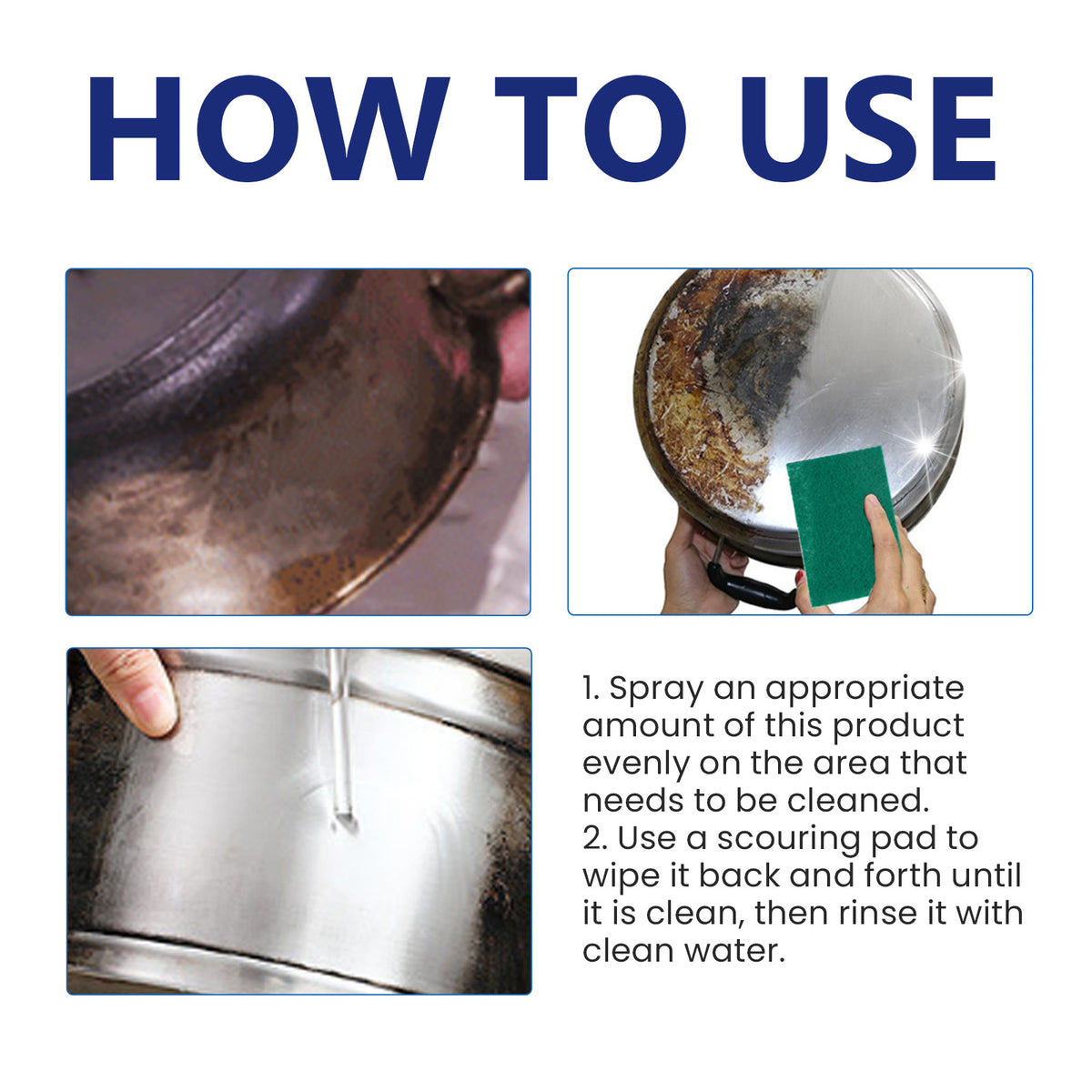Multi-Surface Spray Cleaner for Tough Kitchen Grime