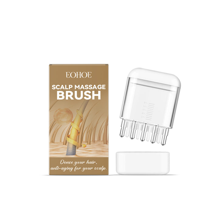 Scalp Massage Brush for Tension Relief & Hair Luster