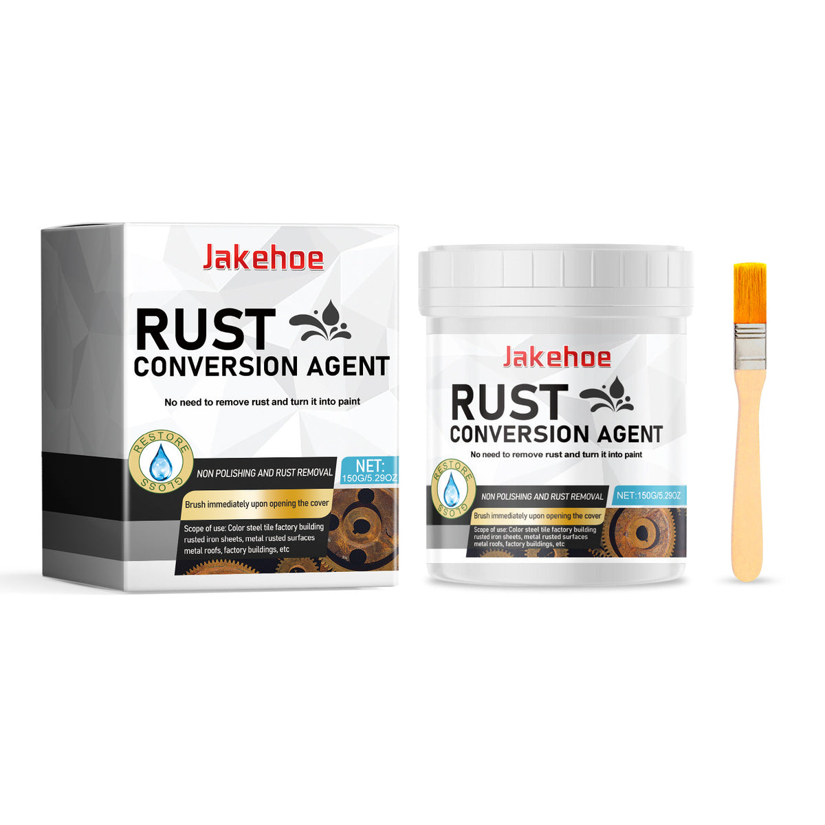 Rust Converter Treatment for Metal Anti-Rust Protection