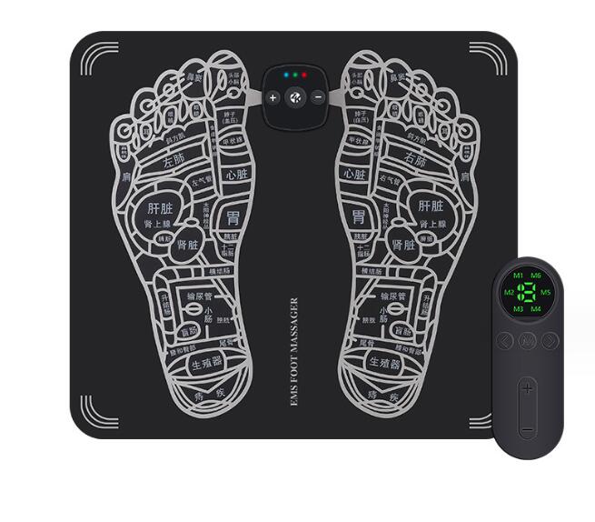 EMS Electric Foot Massager Mat Pulse Muscle Relax Health Car