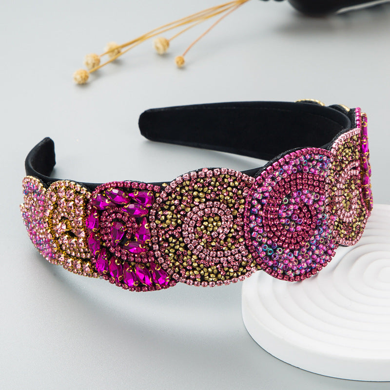 Statement Rhinestone Headband — Party-Ready Glamour