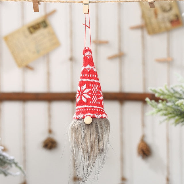 Christmas Tree Decorations Set for Cozy Rustic Charm