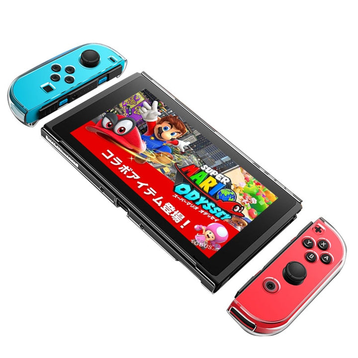 Clear Crystal Nintendo Switch Case with Joy-Con Covers