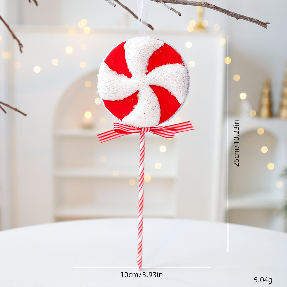 Candy Cane Christmas Tree Ornaments for Cheerful Decor