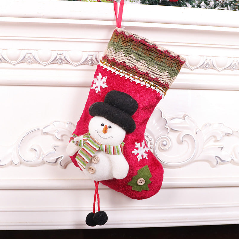 Christmas Stocking Decor for Playful Gift Displays