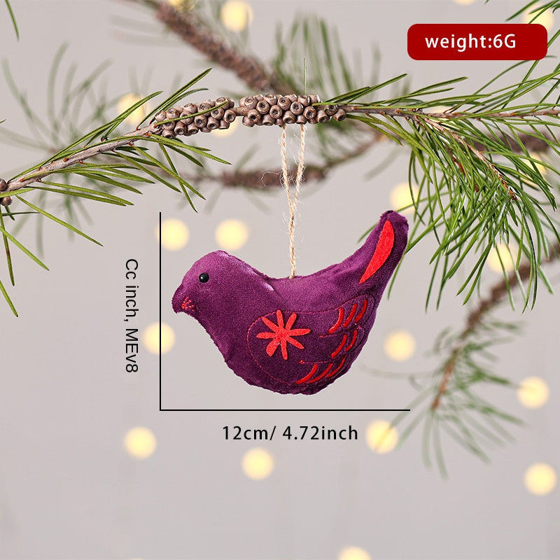 Fuzzy Christmas Ornaments for Cheerful Holiday Decor