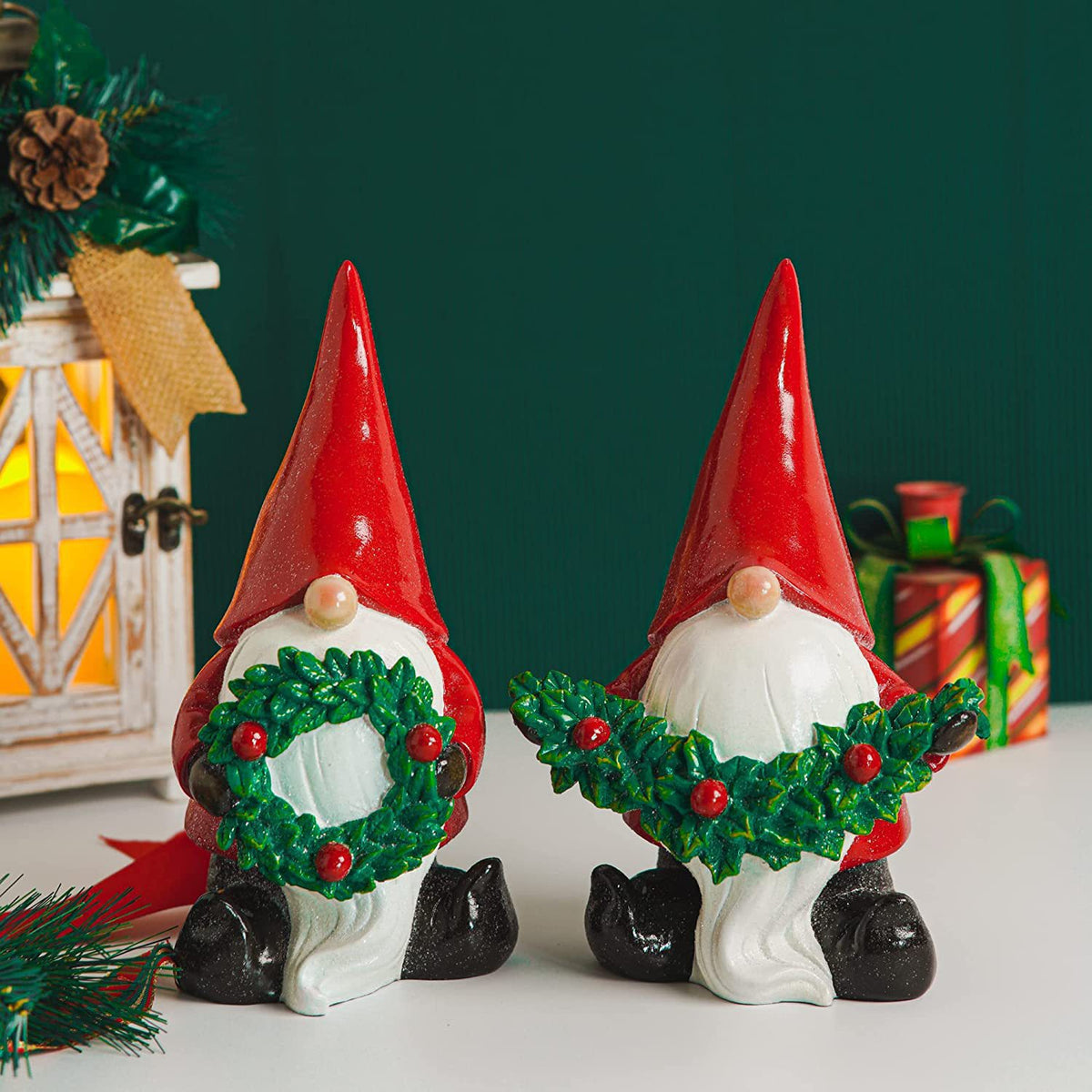 Christmas Gnome Ornament for Festive Tabletop Charm