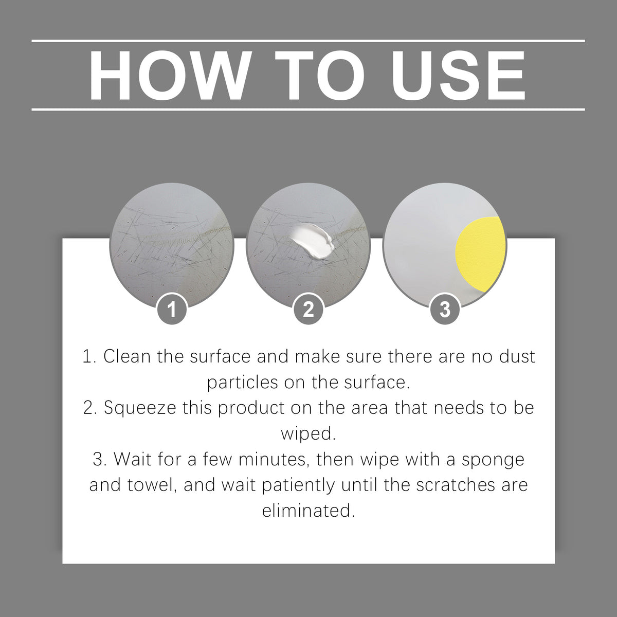 Car Scratch Repair Wax for Glossy Paint Protection
