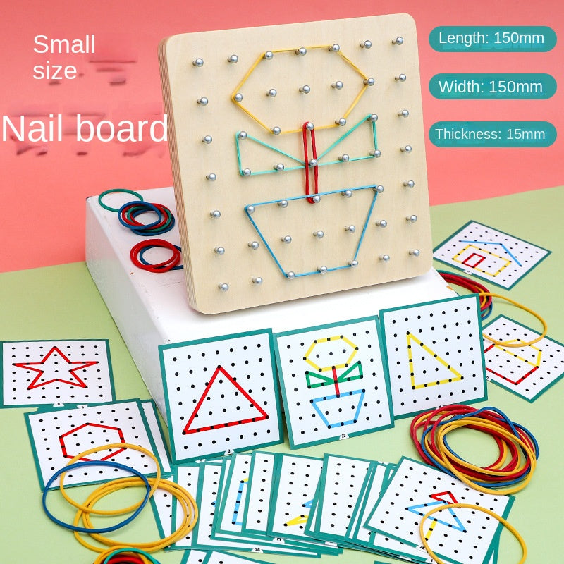 Montessori Math Pegboard Toy for Hands-On Learning