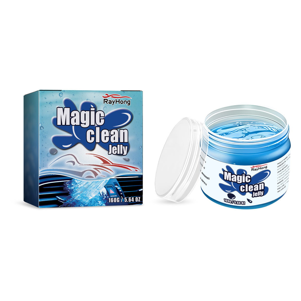 Car Cleaning Gel for Quick Dust-Free Interior Cleaning