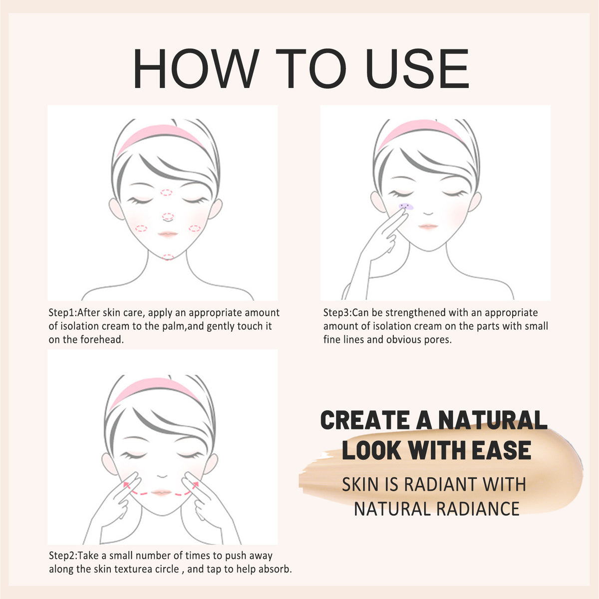CC Cream Primer SPF 50 for Natural, Even Skin Coverage