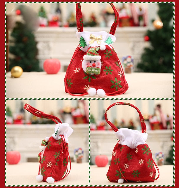 Christmas Gift Bags With Handles For Festive Treats