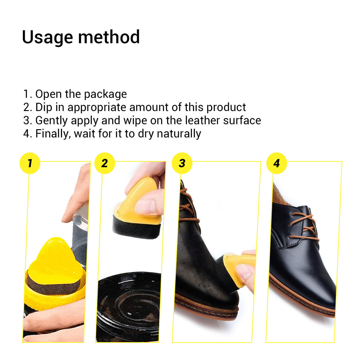 Leather Polish for Shoes, Sofas & Bags | Easy Shine