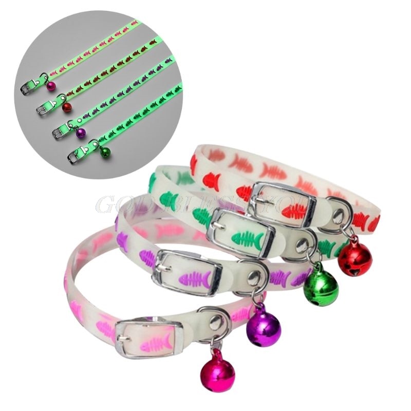 Glowing Pet Collar for Nighttime Walk Visibility & Style
