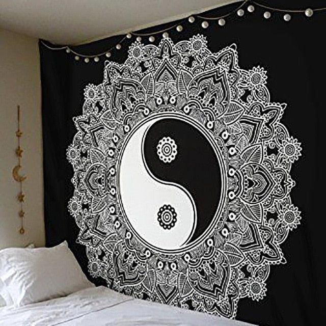 Mandala Tapestry Wall Hanging for Boho Room Makeovers