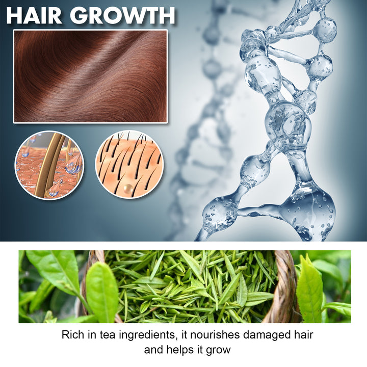 Tea Shampoo And Conditioner Set For Damaged Hair Care